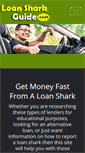 Mobile Screenshot of loansharkguide.com